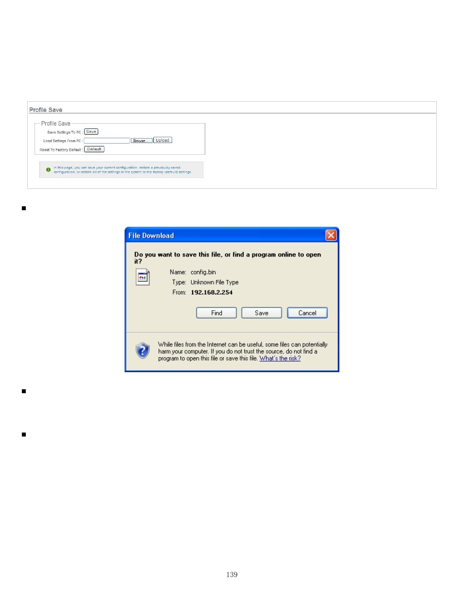 5 backup / restore and reset to factory | Airlink101 APO1010 User Manual | Page 144 / 168