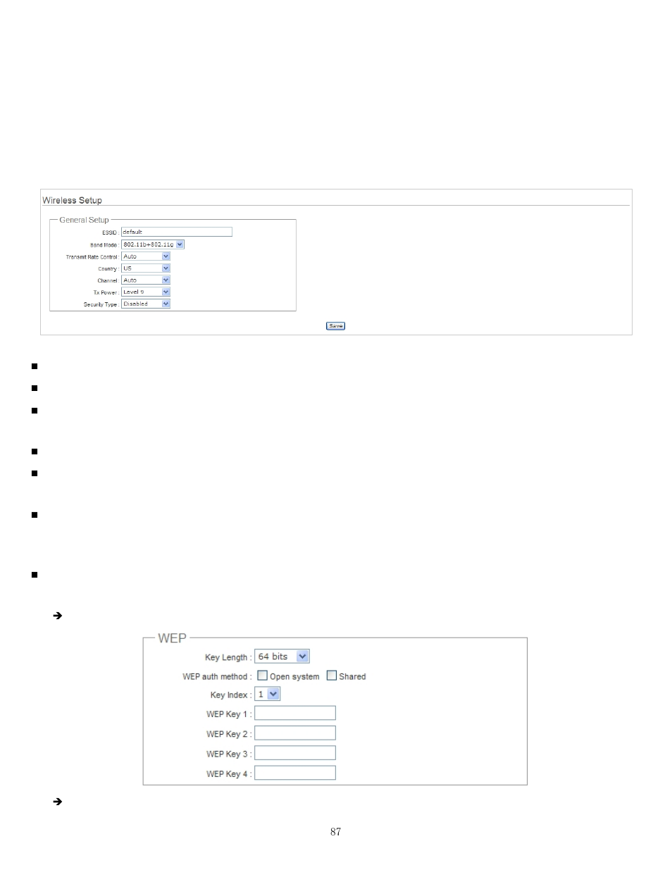 2 access point association, 1 wireless general setup | Airlink101 APO1010 User Manual | Page 92 / 168