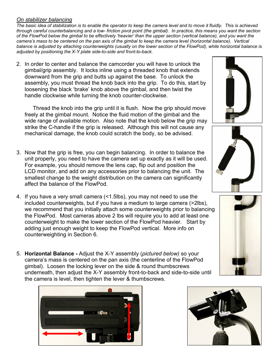 VariZoom VZFP User Manual | Page 3 / 7