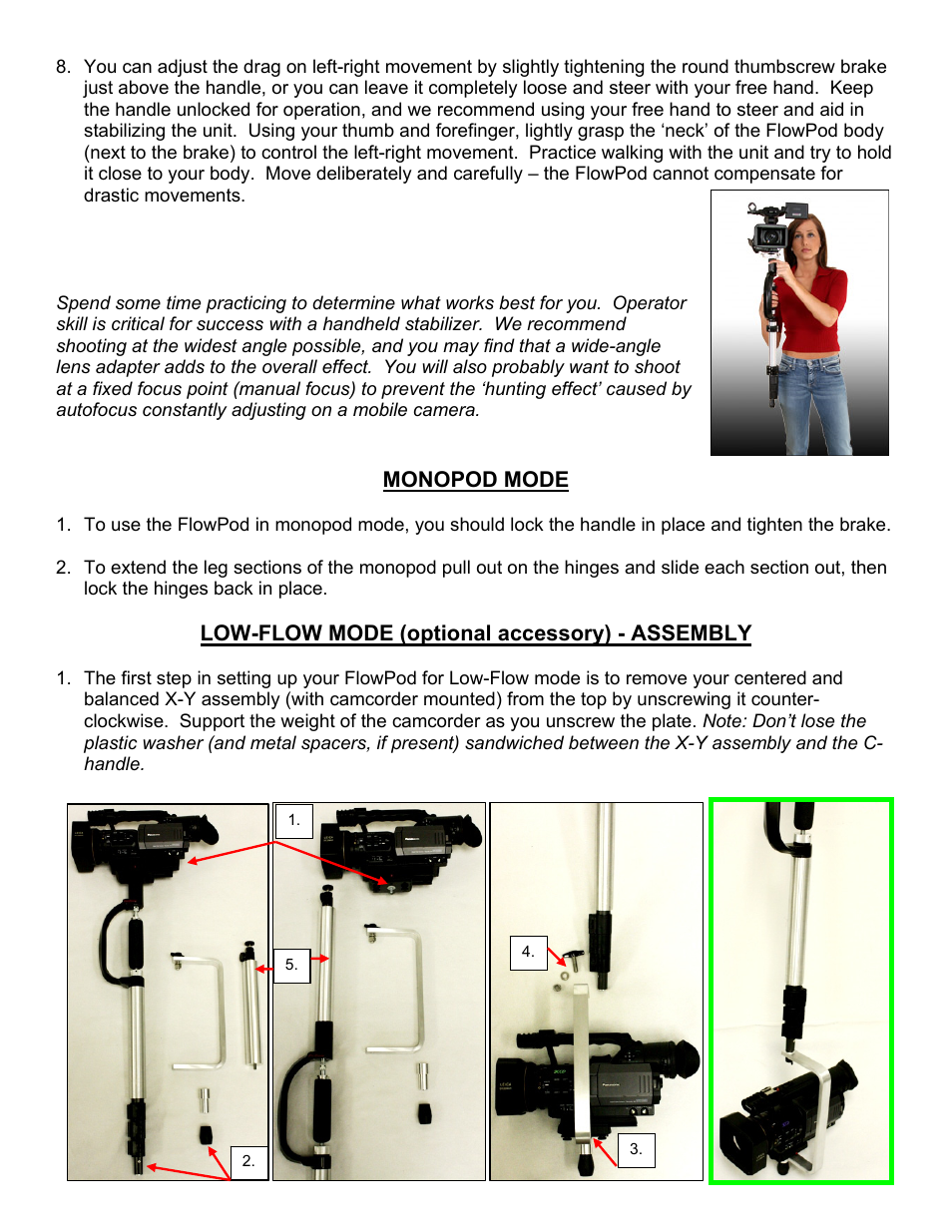 VariZoom VZFP User Manual | Page 5 / 7