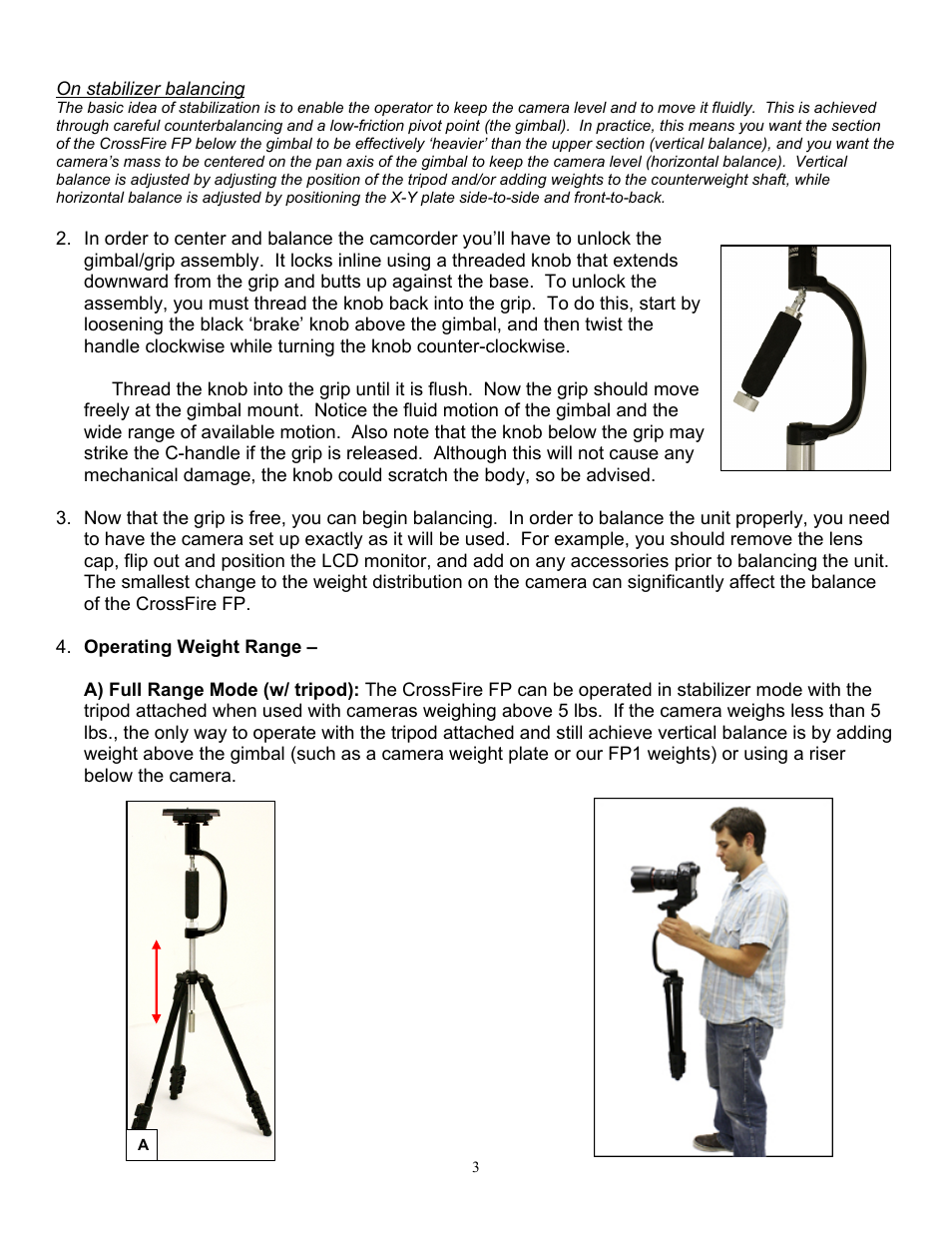 VariZoom VZCROSSFIRE-FP User Manual | Page 3 / 8