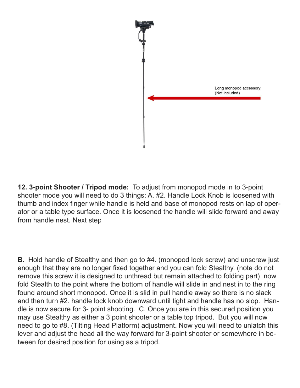 VariZoom STEALTHYPRO User Manual | Page 9 / 11