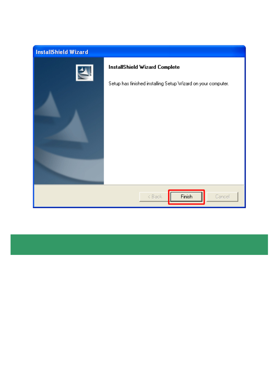 Using the setup wizard | Airlink101 AICP310 User Manual | Page 5 / 14