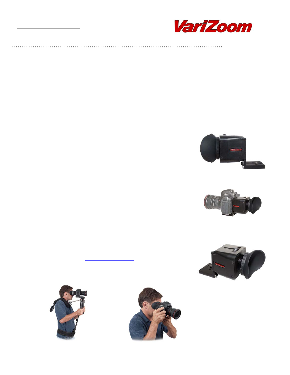 VariZoom VZDIGIVIEW User Manual | 1 page