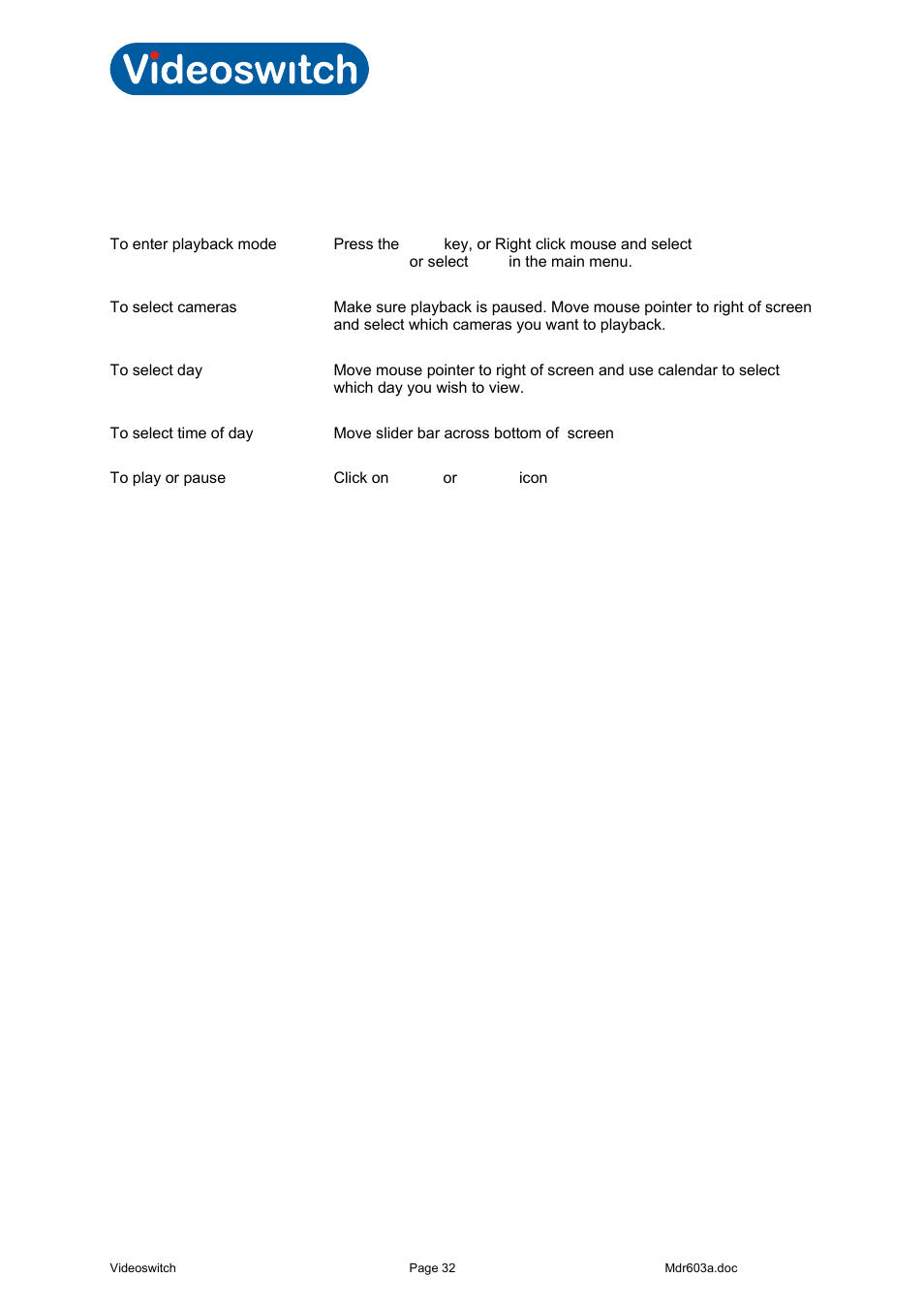2 play, Vi-r4000 series | Videoswitch Vi-R3000 Series User Manual | Page 37 / 48