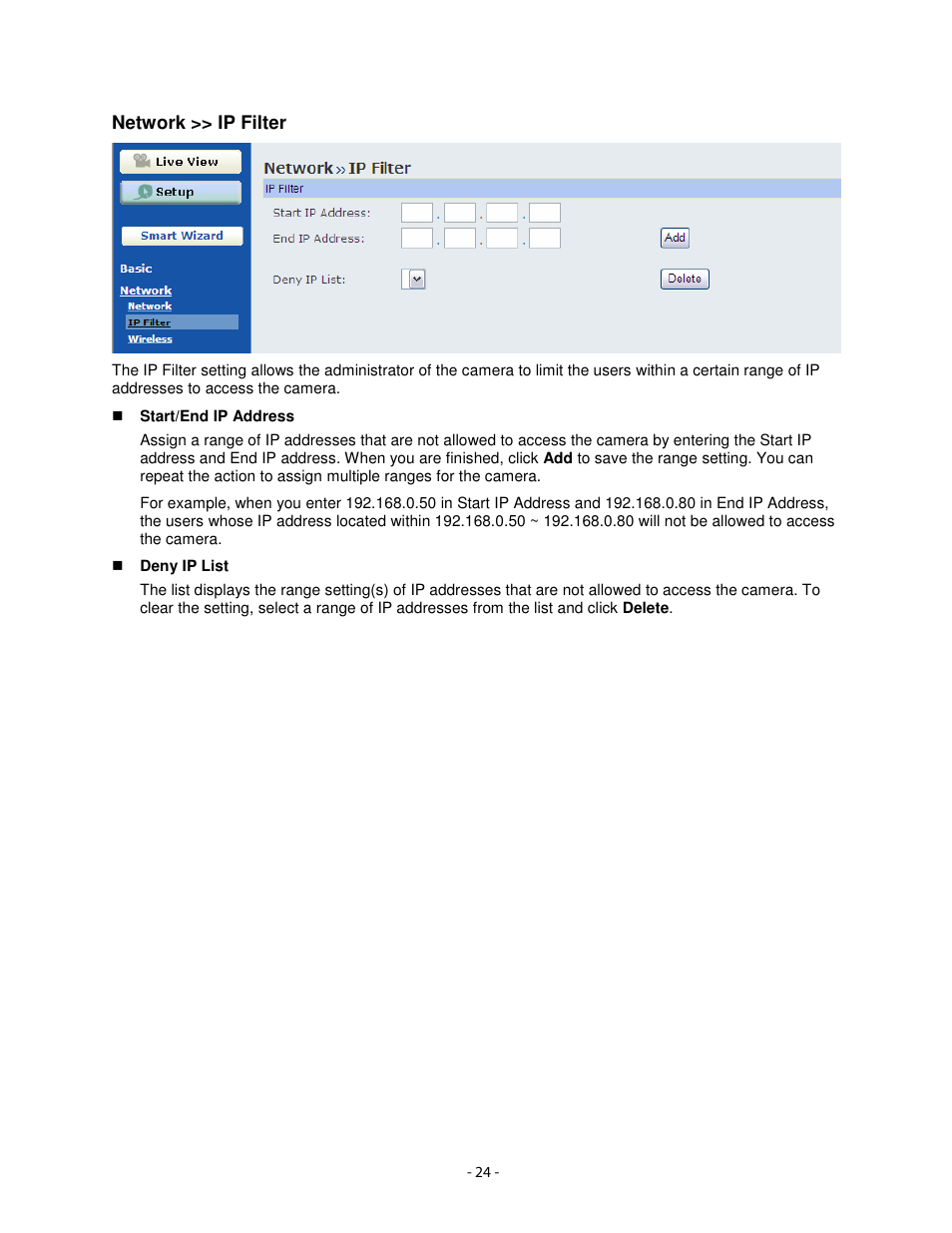 Airlink101 AICN1747W User Manual | Page 25 / 74