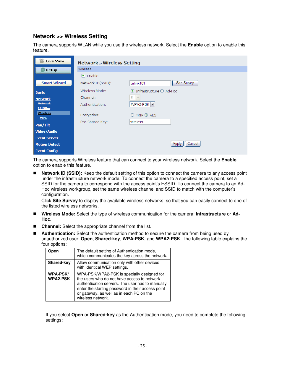 Airlink101 AICN1747W User Manual | Page 26 / 74