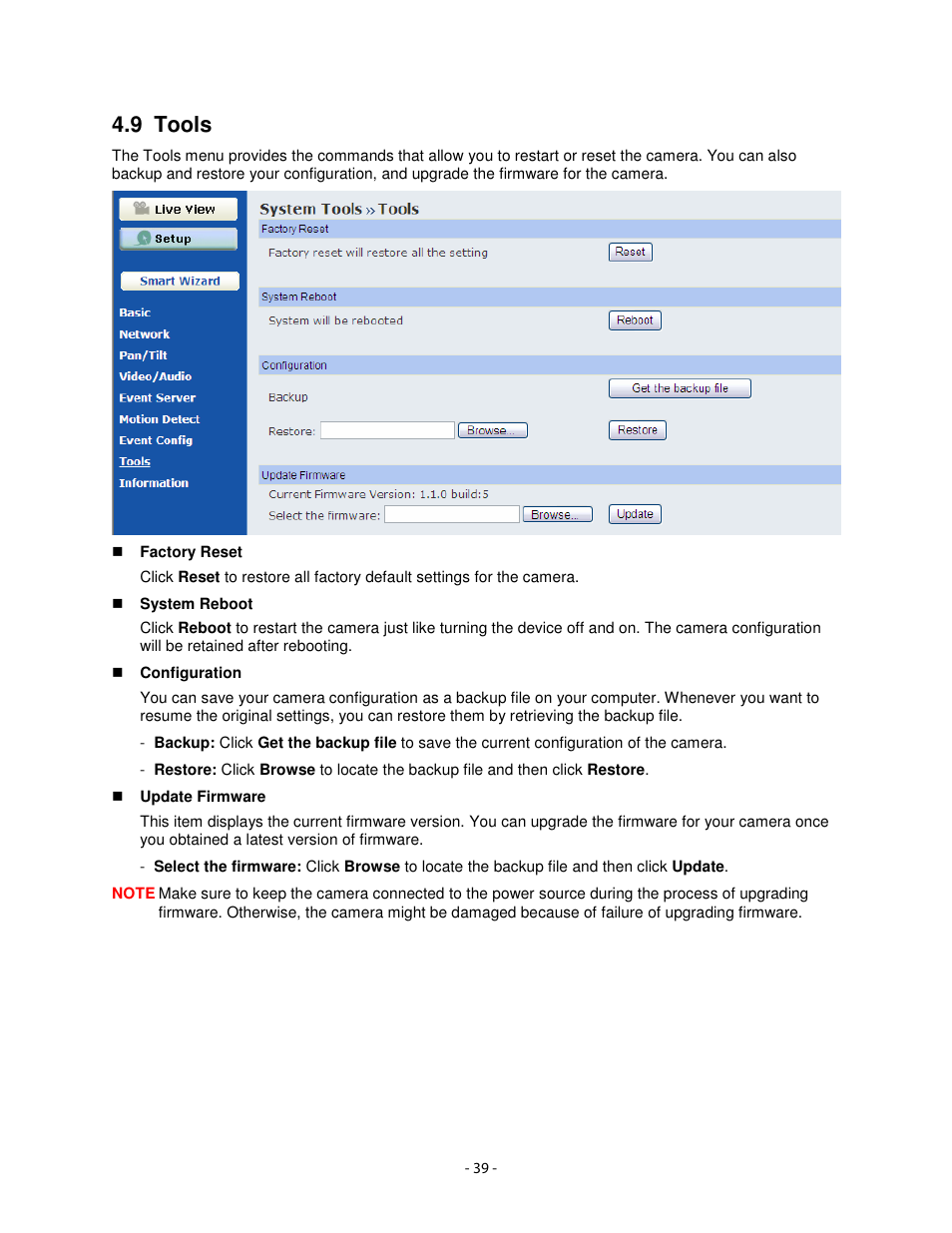 9 tools | Airlink101 AICN1747W User Manual | Page 40 / 74
