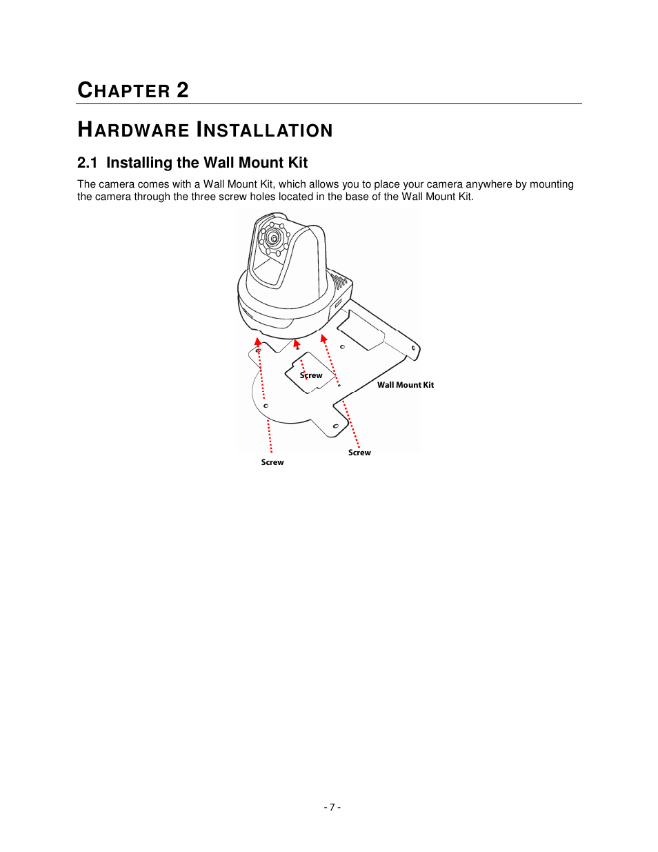 Hapter, Ardware, Nstallation | Airlink101 AICN1747W User Manual | Page 8 / 74