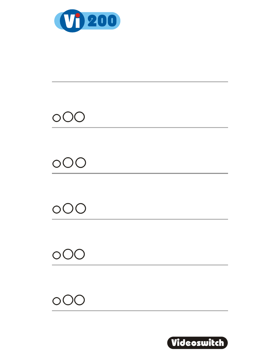 7 fn (functions), Digital recorder, 1 cancel all | 2 panic record - yes, 3 panic record - no, 4 disable alarms - yes, 5 disable alarms - no | Videoswitch Vi200 User Manual | Page 23 / 55