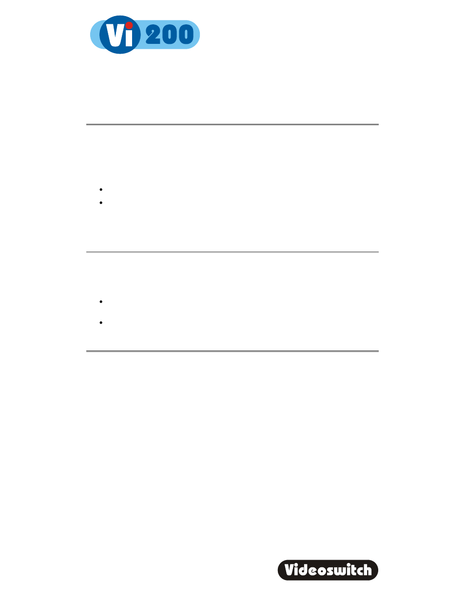 Digital recorder | Videoswitch Vi200 User Manual | Page 29 / 55