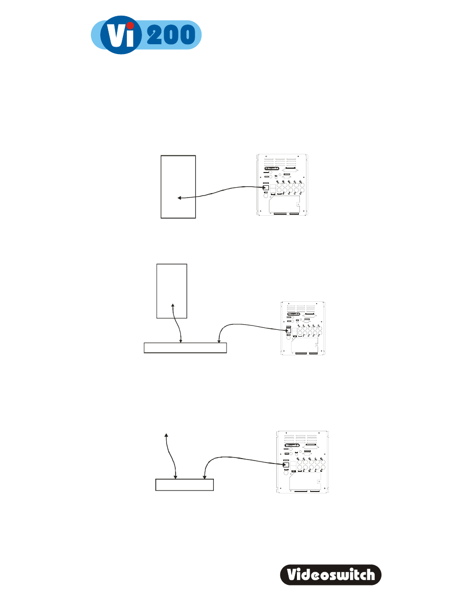 11 ethernet, Digital recorder, 1 ethernet connection to a pc | 2 ethernet connection to a lan network, 3 ethernet connection to an adsl router | Videoswitch Vi200 User Manual | Page 41 / 55