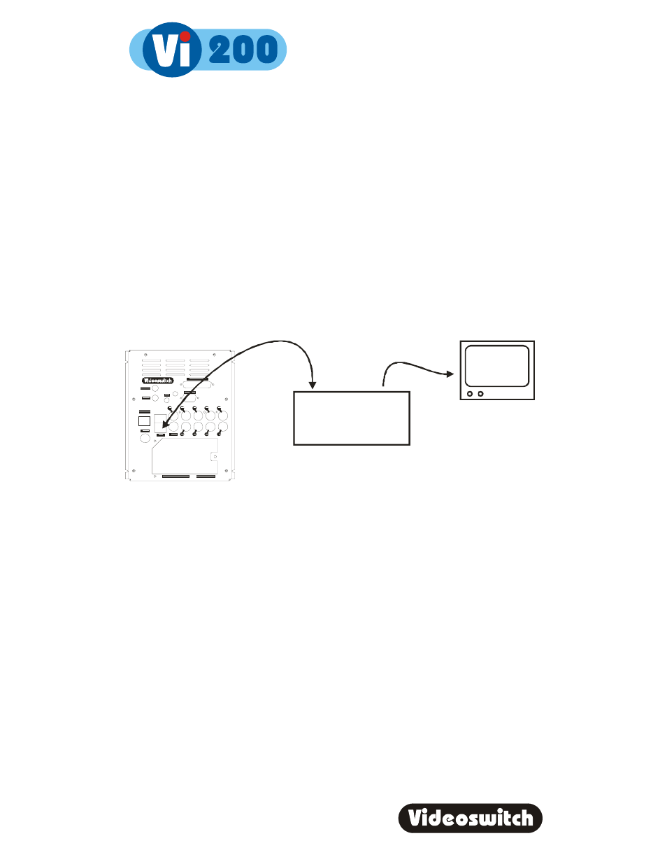 12 remote keyboard, Digital recorder, Out mon | Videoswitch Vi200 User Manual | Page 42 / 55