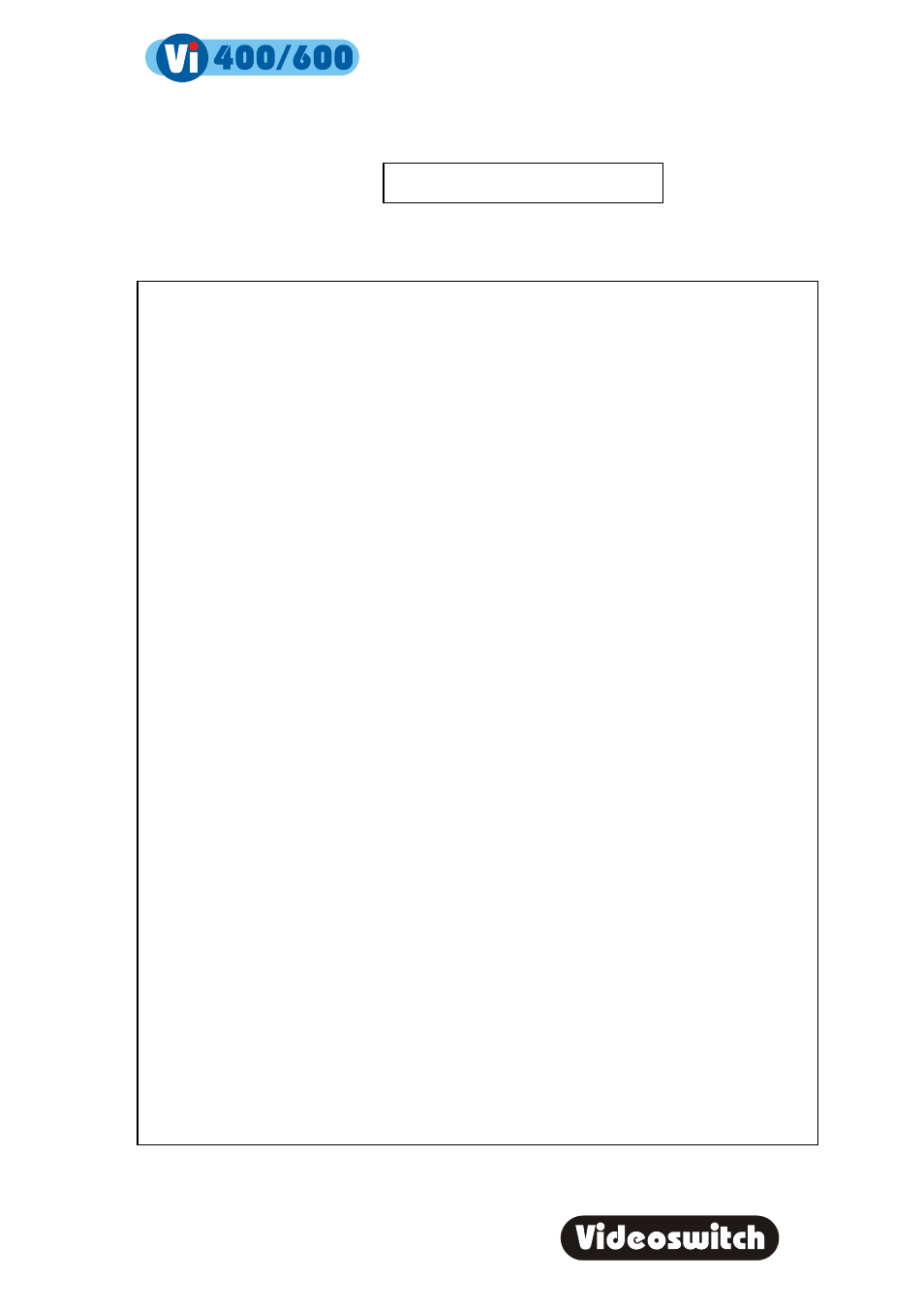 Digital recorder | Videoswitch Vi600 User Manual | Page 66 / 70