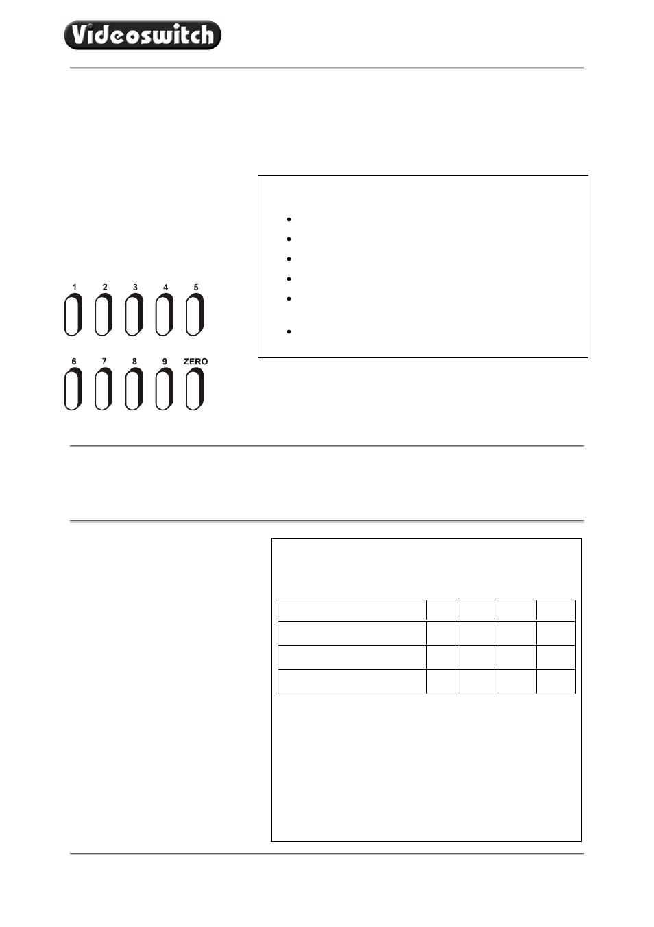 11 menu reference, 1 date/time, 2 record | Videoswitch VDC User Manual | Page 23 / 33