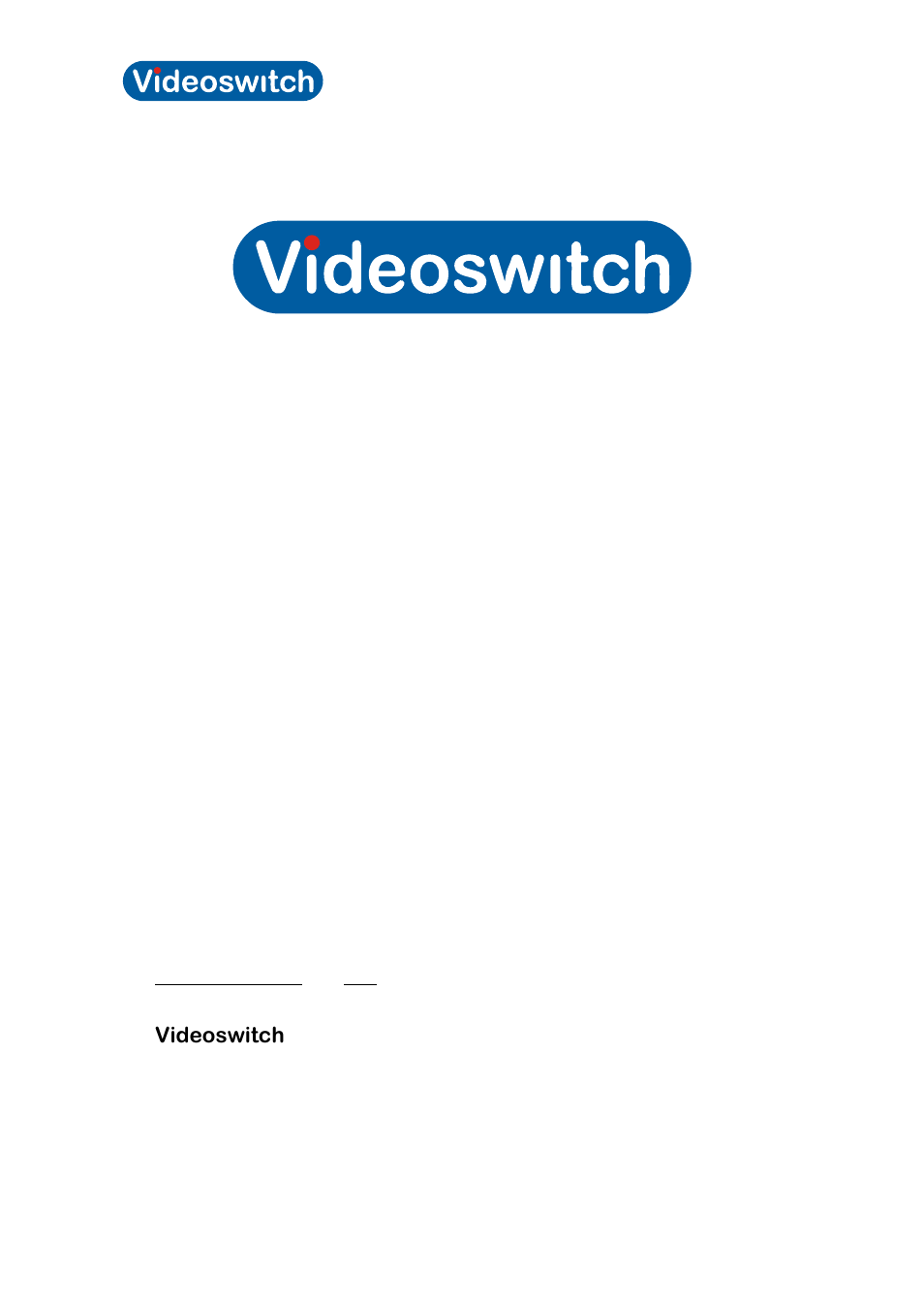 Videoswitch Vi-POSCON User Manual | 41 pages