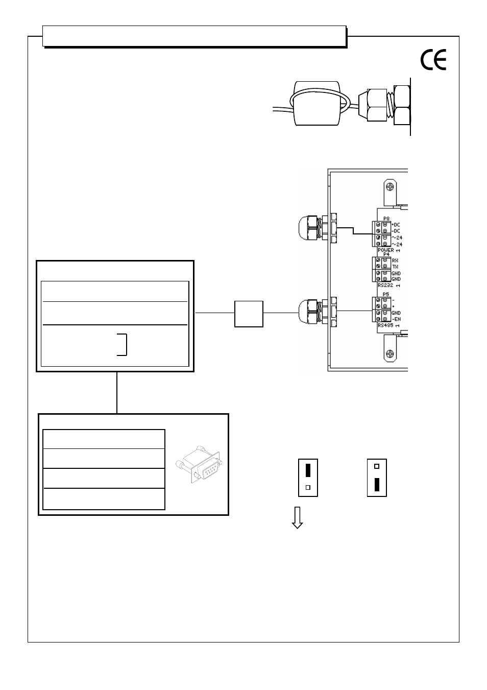 Installing the epson printer interface, Interface connection details – rs485 | Videoswitch Vi-POSIF-S User Manual | Page 4 / 9
