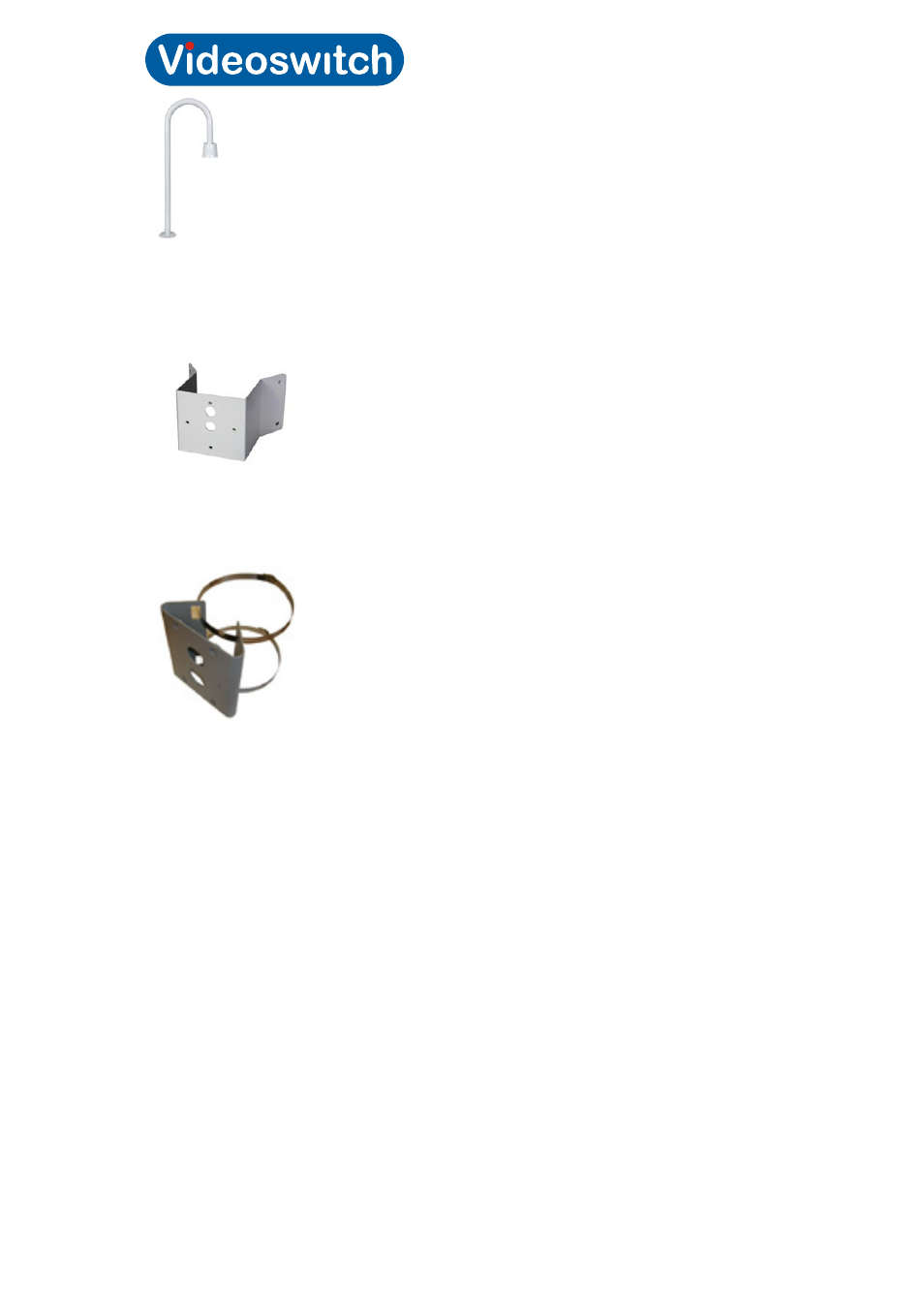 4 vi-b5 corner adaptor, 5 vi-b6 pole adaptor, Vi-b5 corner adaptor | Vi-b6 pole adaptor, Cmor dome | Videoswitch CMOR D3 Dome User Manual | Page 8 / 28