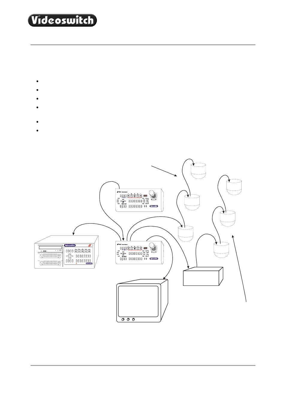 2 connection example, Vk-2 universal keyboard | Videoswitch VK-2 User Manual | Page 10 / 85