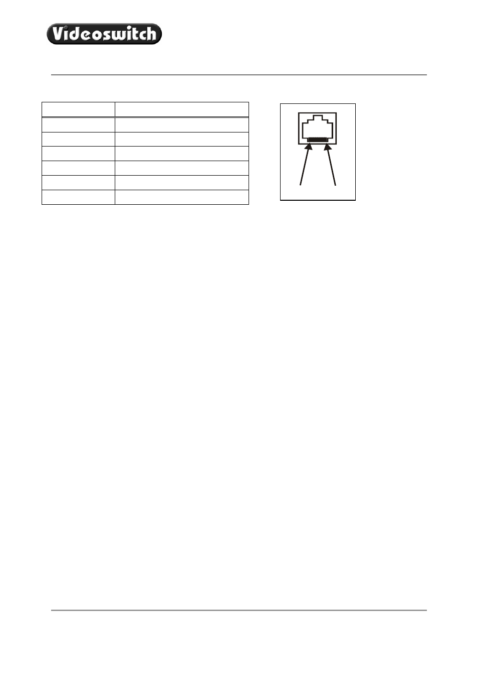 8 vdm input/output (rj45), Vk-2 universal keyboard | Videoswitch VK-2 User Manual | Page 83 / 85