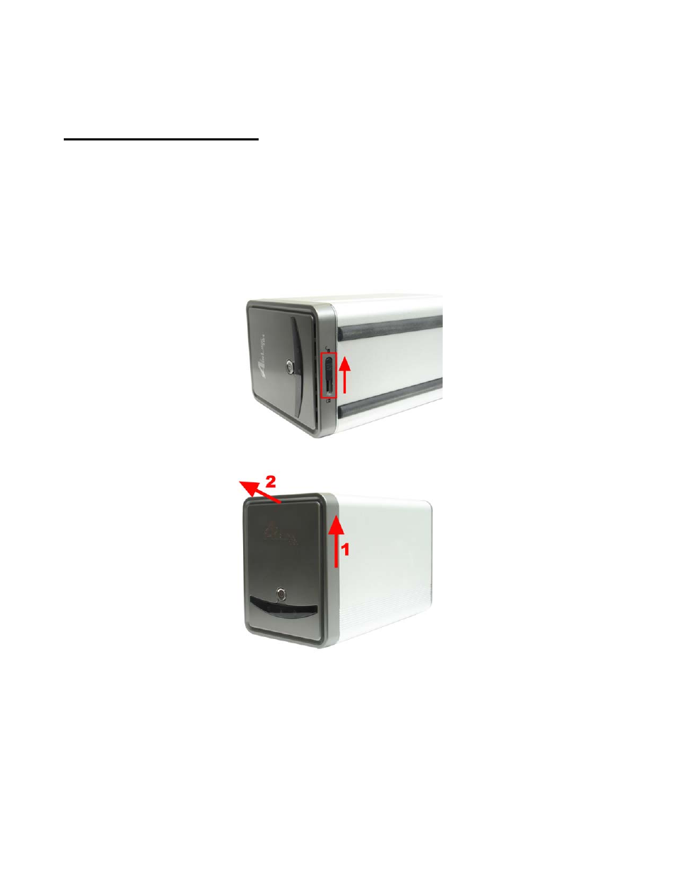 Installing 2-bay nas | Airlink101 ANAS550 User Manual | Page 5 / 41