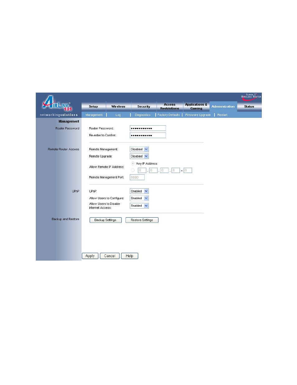 Airlink101 AR420W User Manual | Page 32 / 42