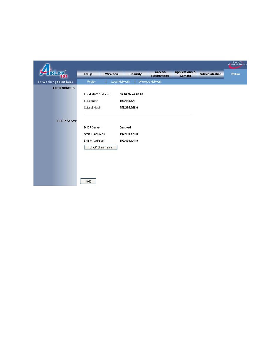 Airlink101 AR420W User Manual | Page 39 / 42