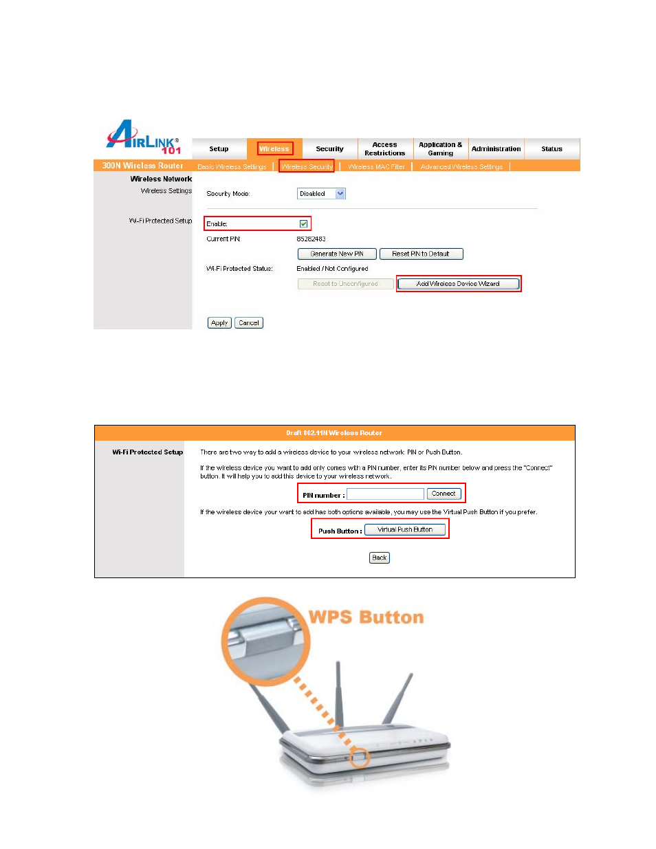 Airlink101 300N Draft 802.11n Wireless Router AR680W User Manual | Page 11 / 14