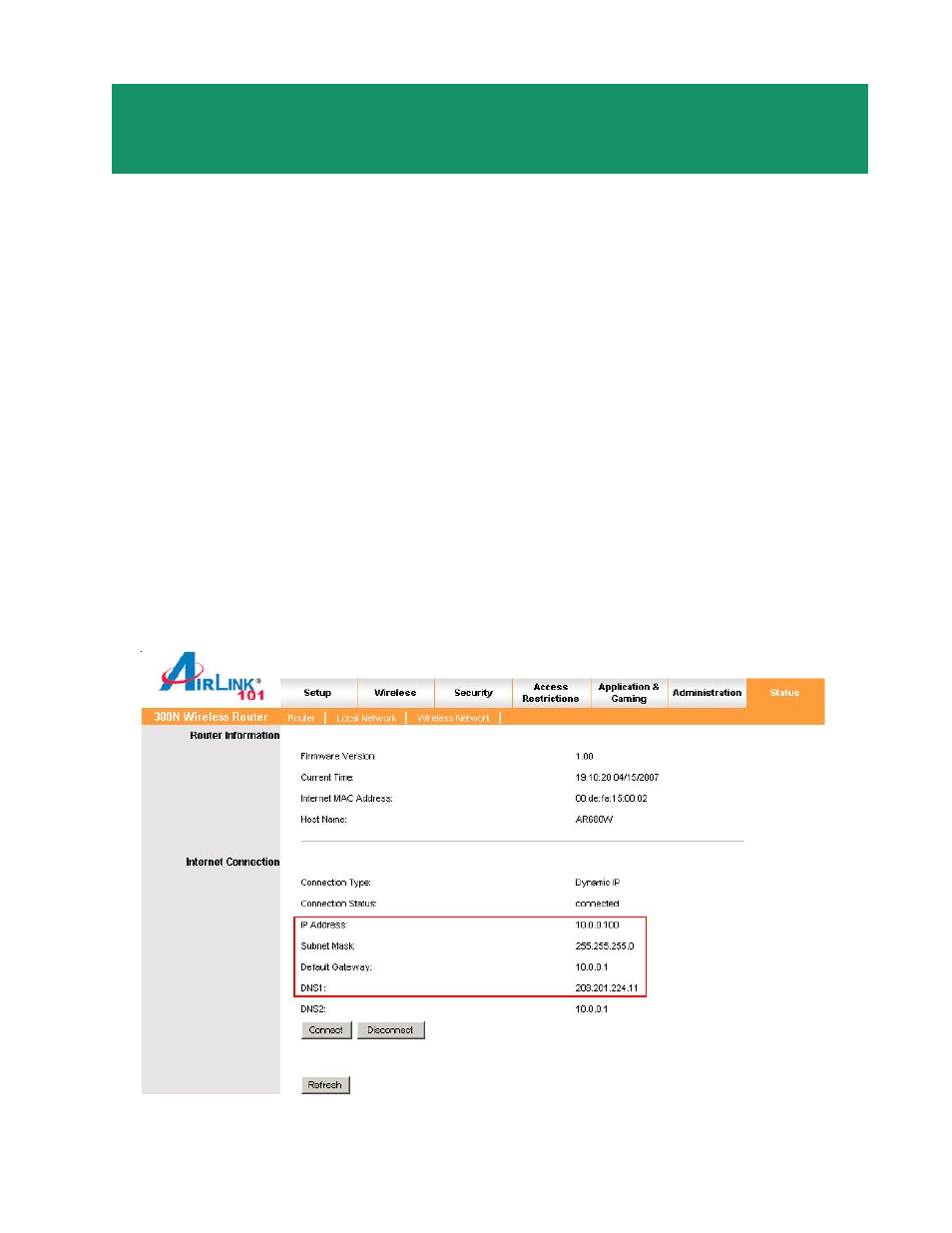 Airlink101 300N Draft 802.11n Wireless Router AR680W User Manual | Page 13 / 14
