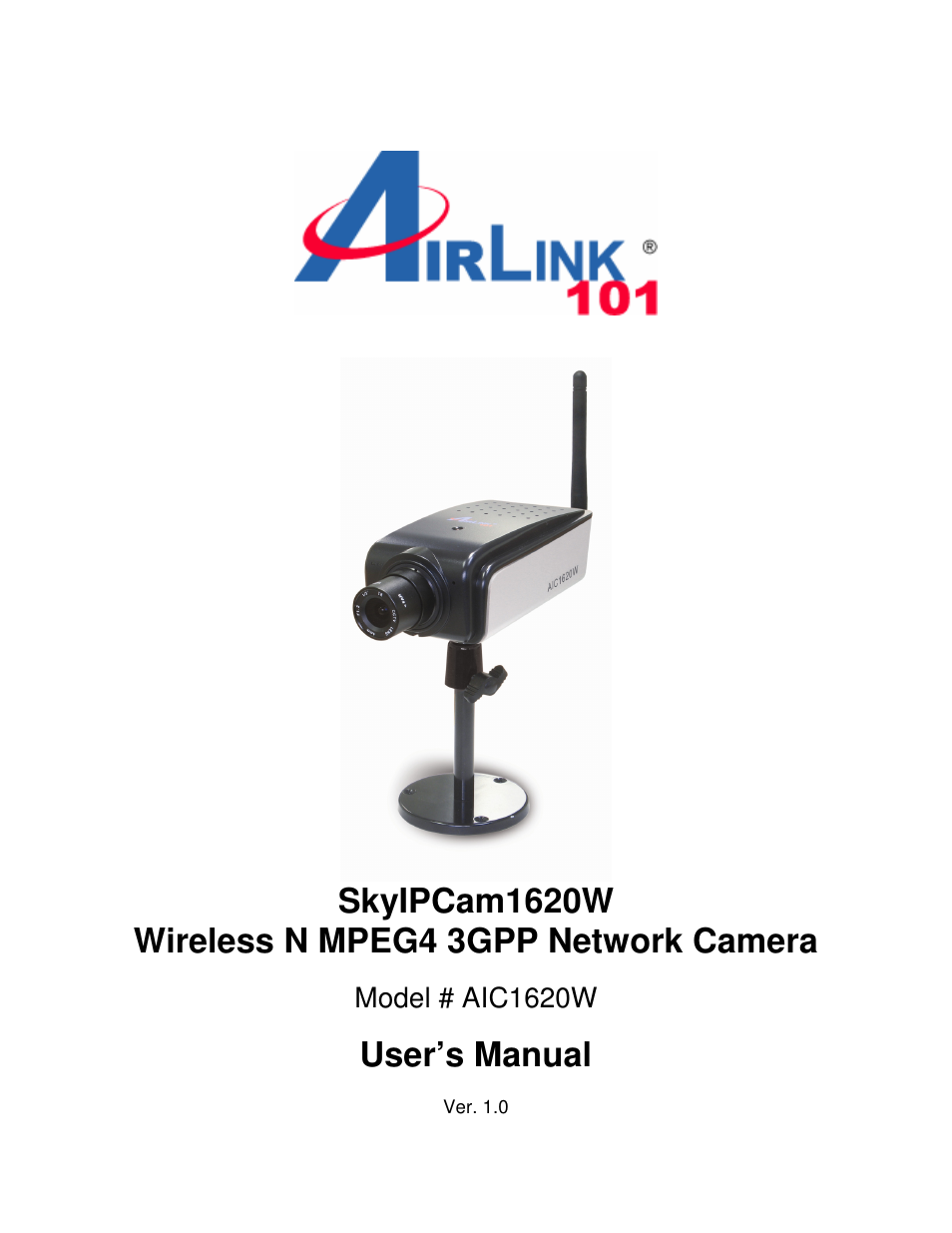 Airlink101 AIC1620W User Manual | 76 pages