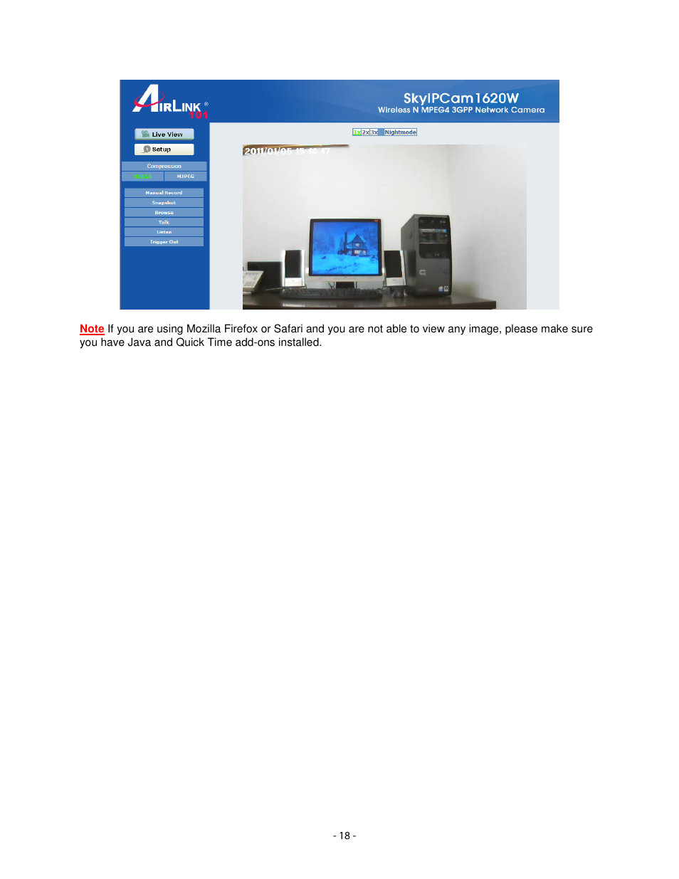 Airlink101 AIC1620W User Manual | Page 19 / 76