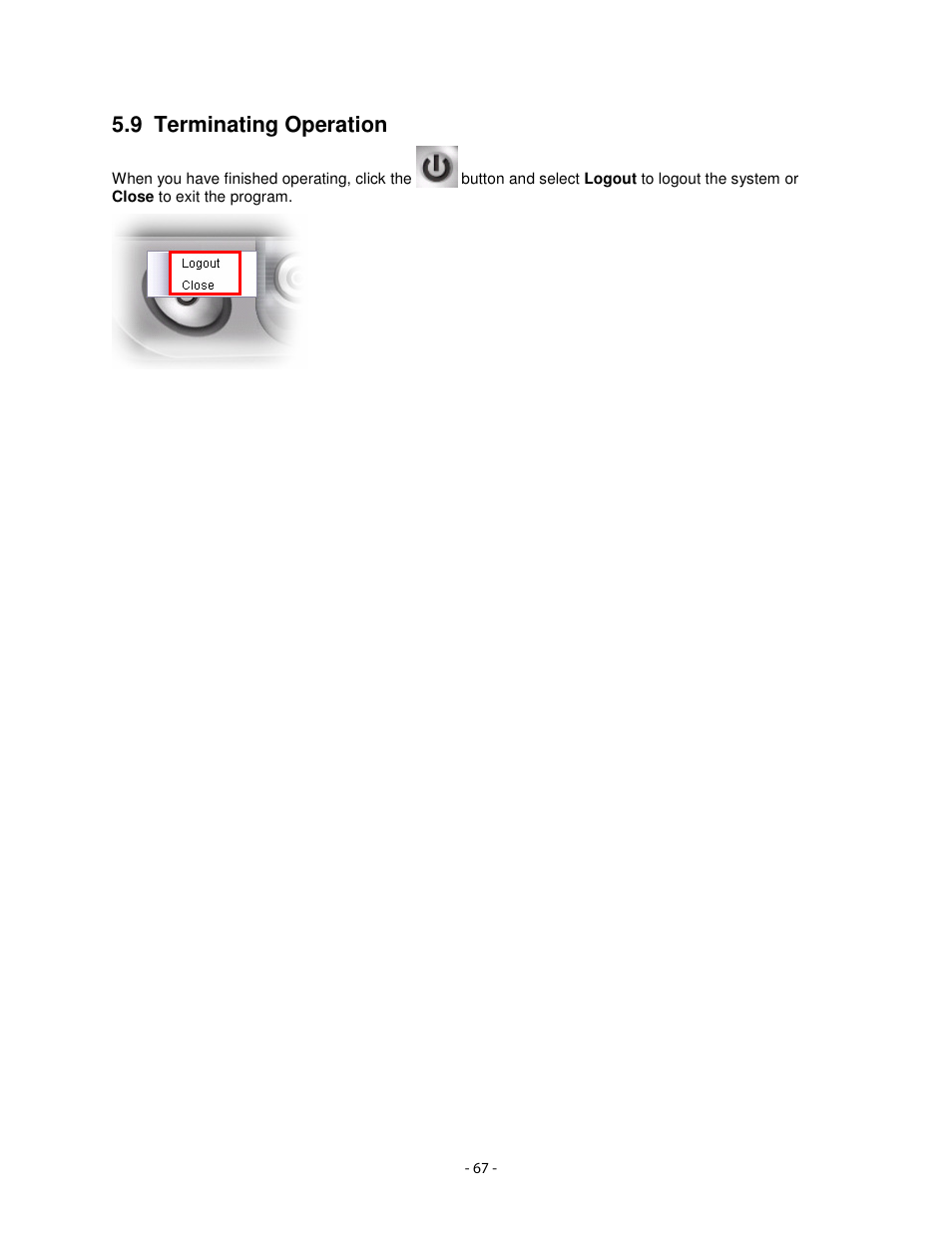 9 terminating operation | Airlink101 AIC1620W User Manual | Page 68 / 76