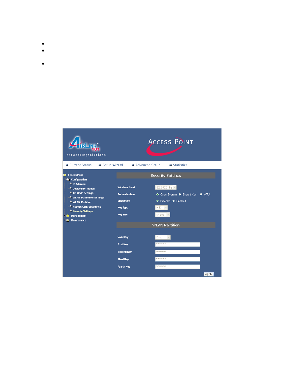 Airlink101 AP411W User Manual | Page 19 / 32