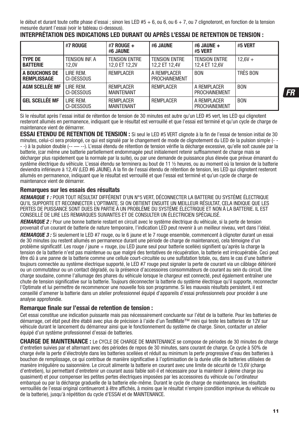 TecMate Optimate6 User Manual | Page 11 / 44