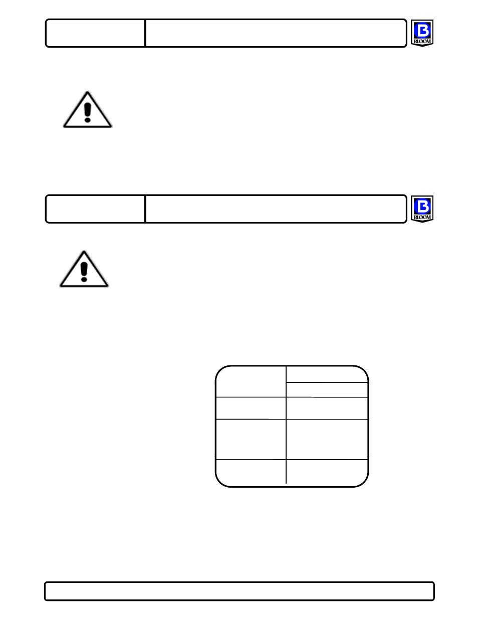 Hardware requirements | Bloom Manufacturing 2000WC Series User Manual | Page 6 / 8