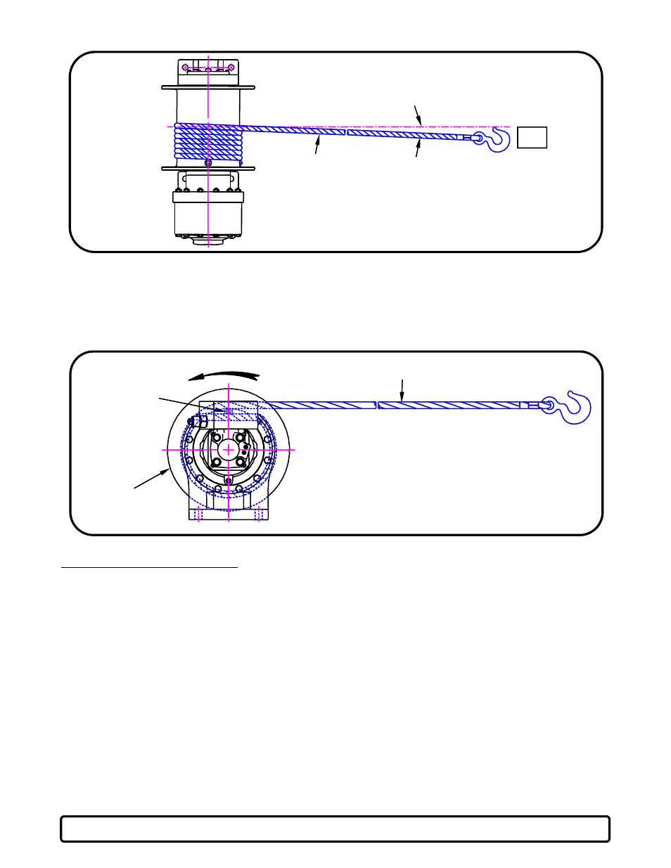 Proper fleet angle, Angle, Proper wrapping of wire rope | Bloom Manufacturing 4200KC Series User Manual | Page 8 / 8
