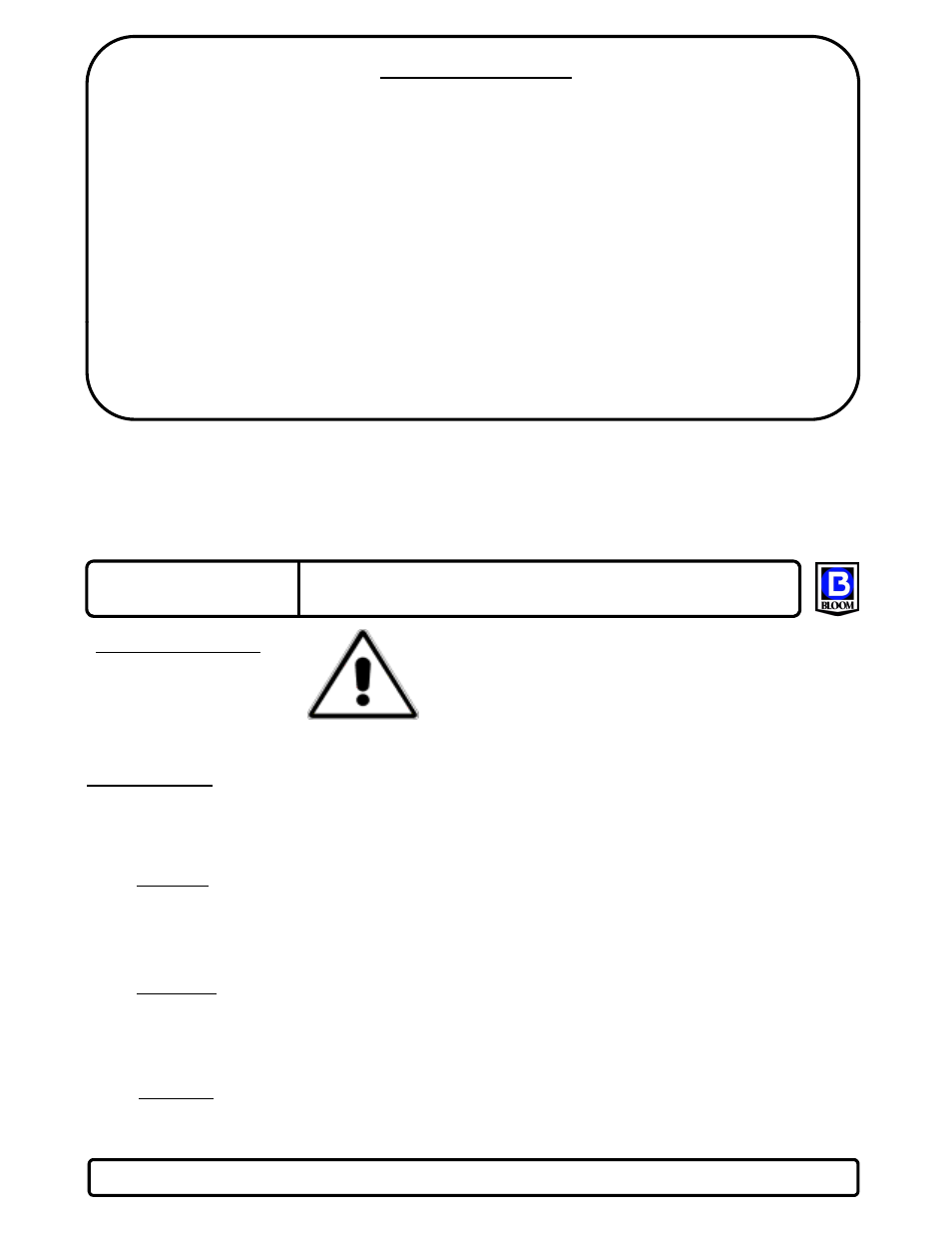Bloom Manufacturing LS23K Series User Manual | Page 2 / 8