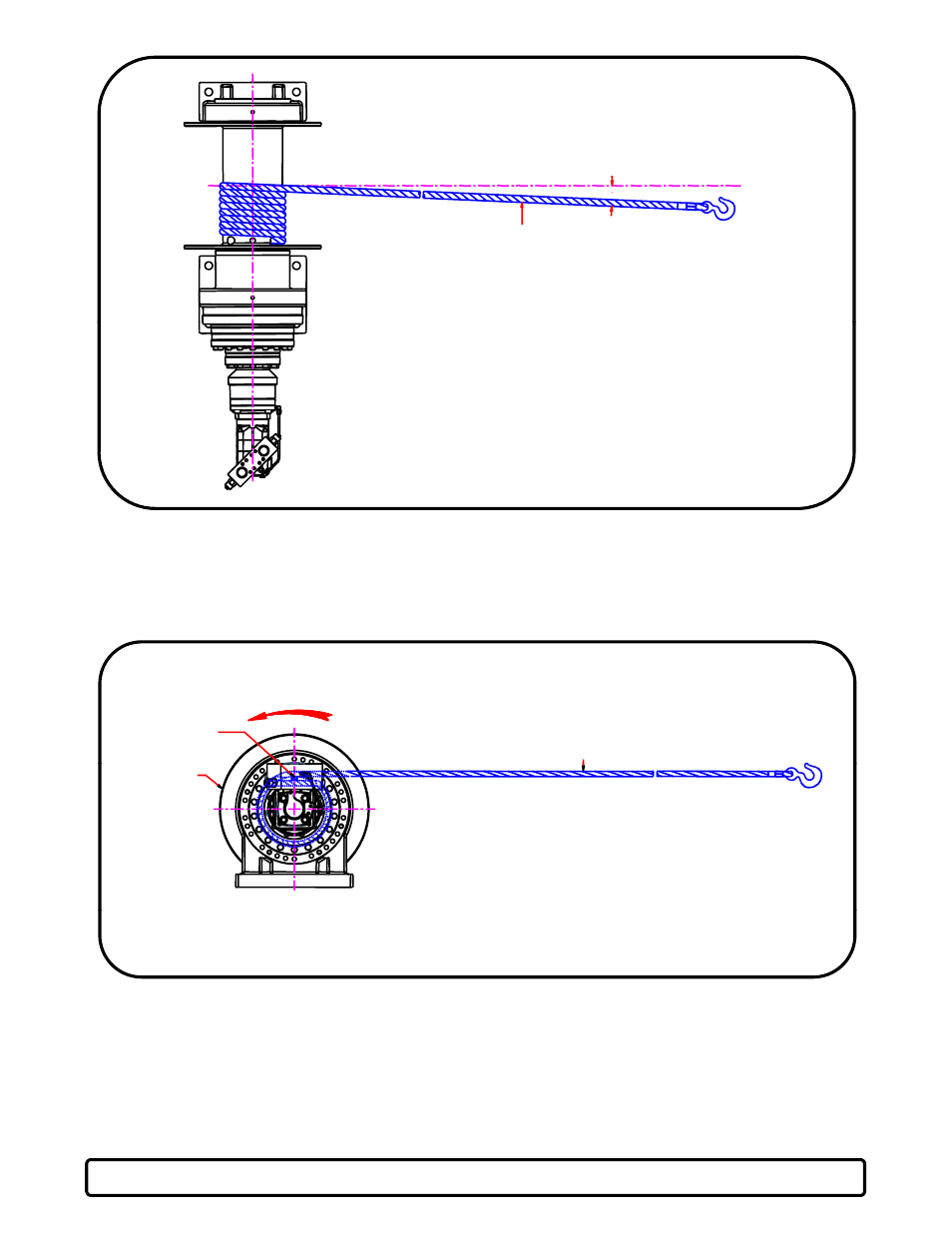 Proper fleet angle, Angle, Proper wrapping of wire rope | Bloom Manufacturing LS80K Series User Manual | Page 8 / 8