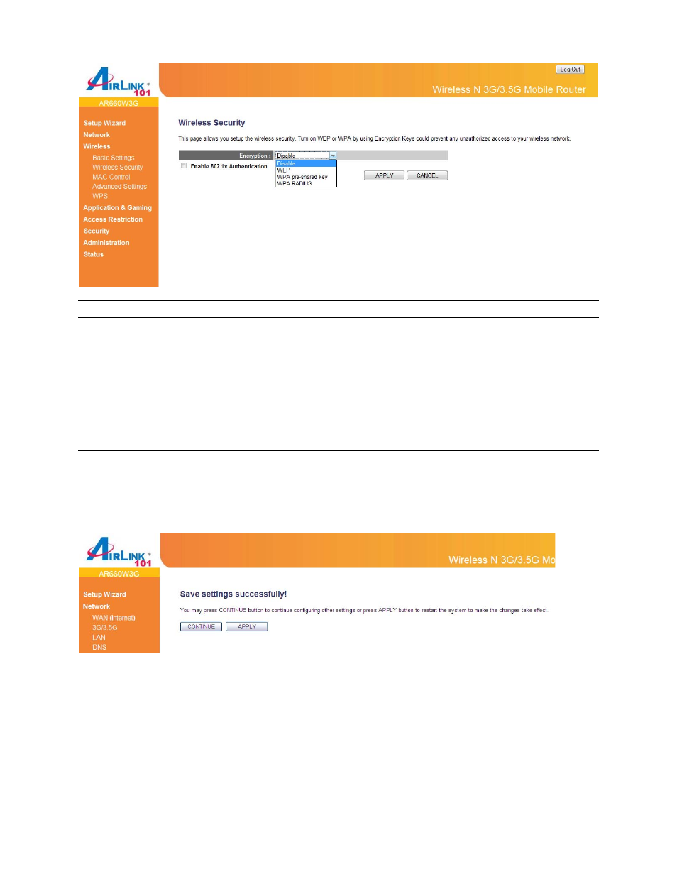 Airlink101 AR660W3G User Manual | Page 37 / 76