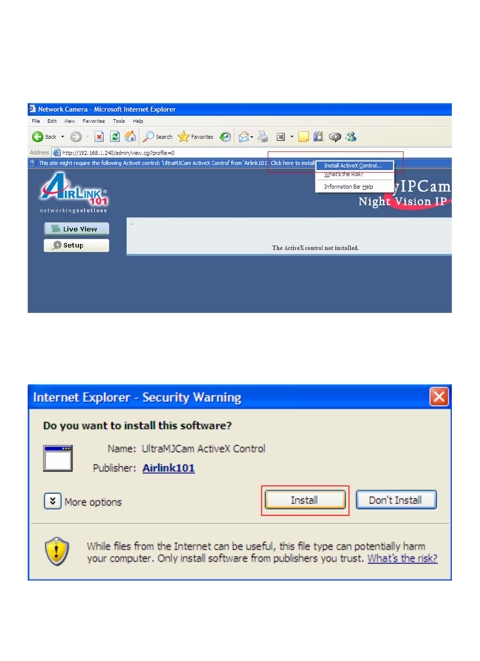 Airlink101 AICN500W User Manual | Page 12 / 15