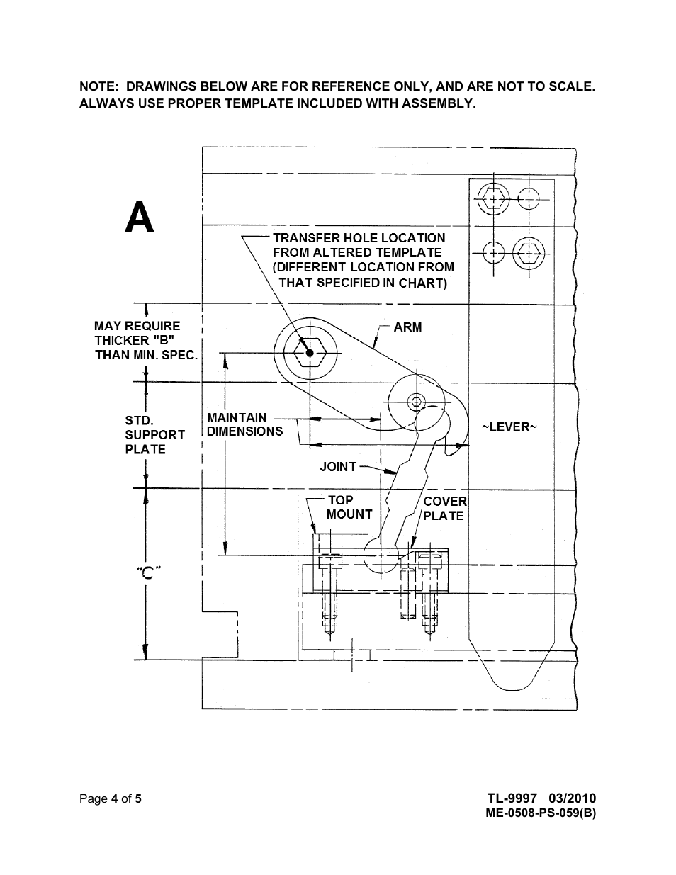 DME Toggle-Lok (Positive early ejector return) User Manual | Page 4 / 5