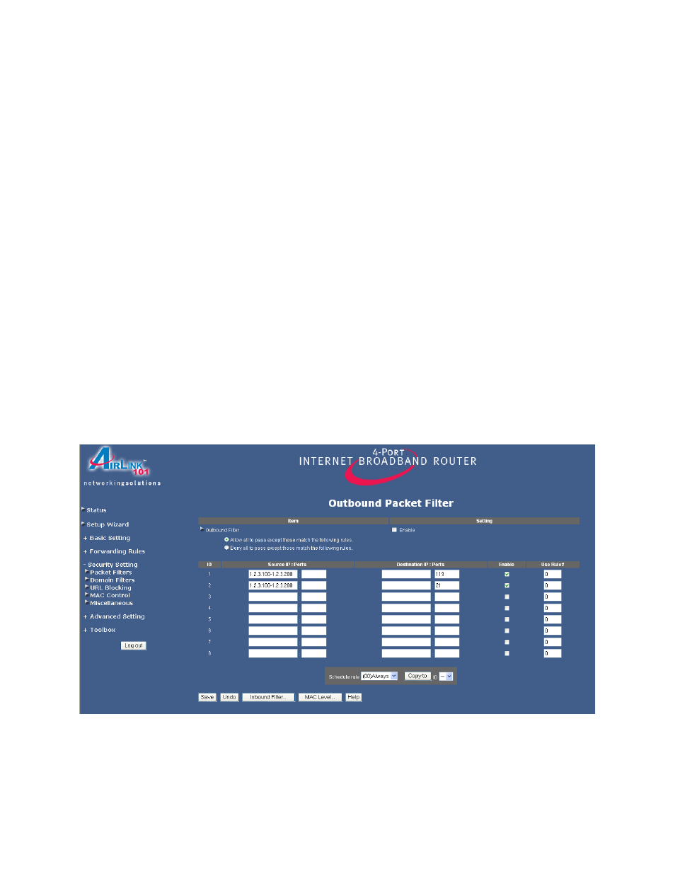 Airlink101 AR504 User Manual | Page 30 / 45