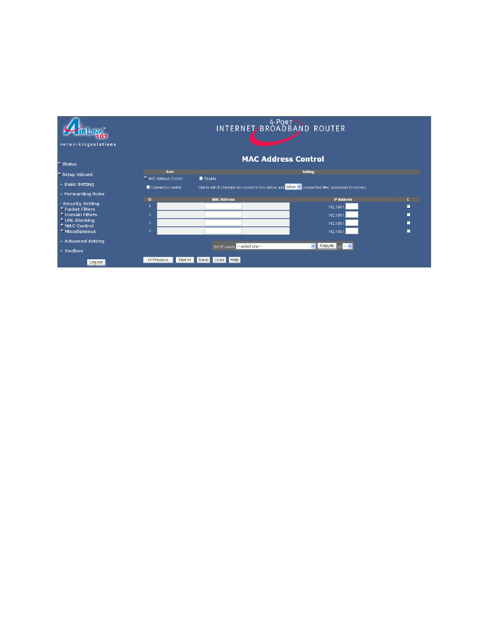 Airlink101 AR504 User Manual | Page 33 / 45
