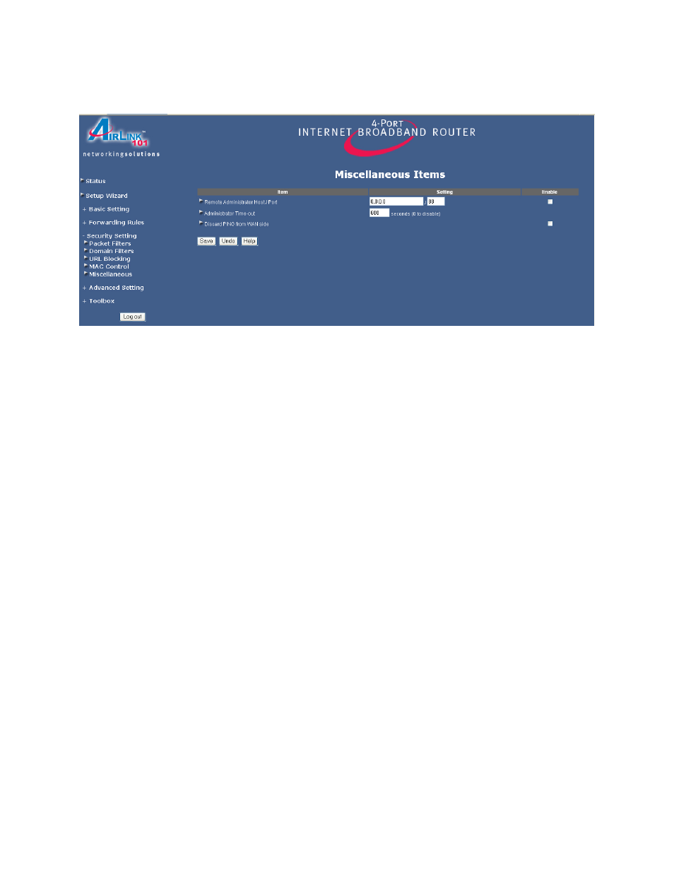 Airlink101 AR504 User Manual | Page 34 / 45