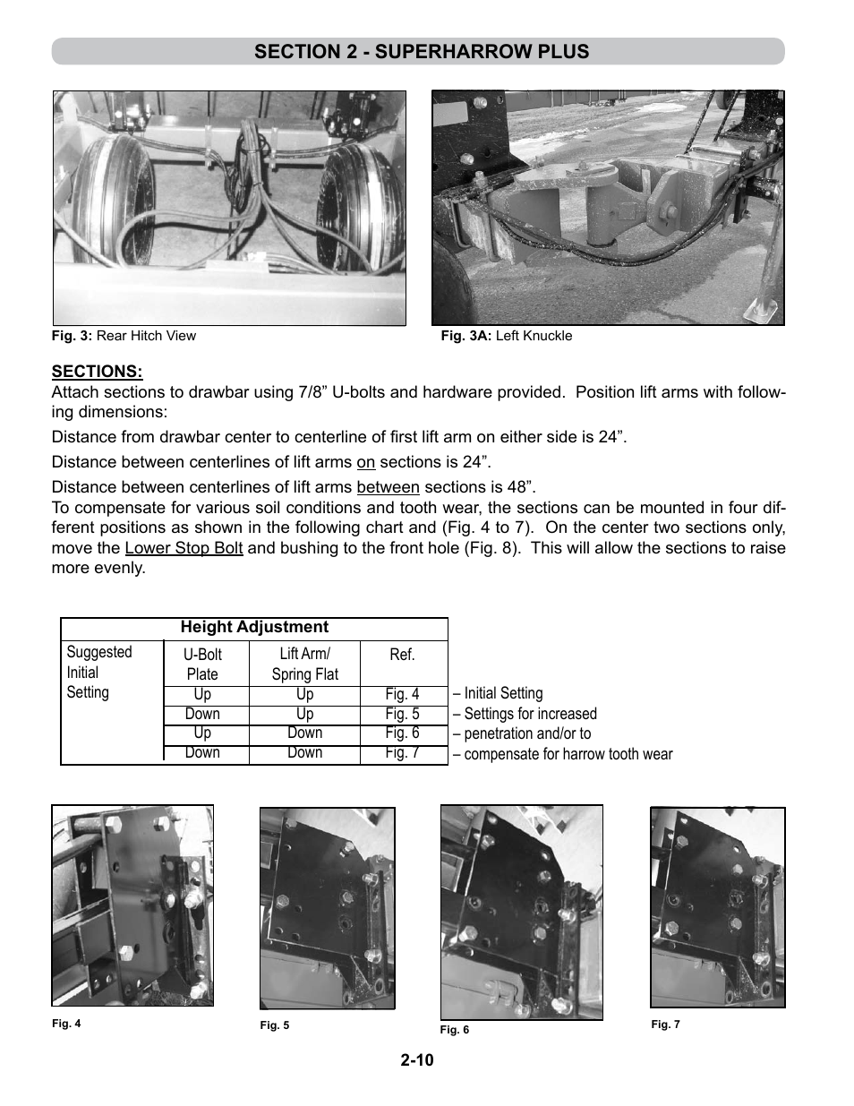 Section assembly | Summers 4-Rank Superweeder User Manual | Page 22 / 120