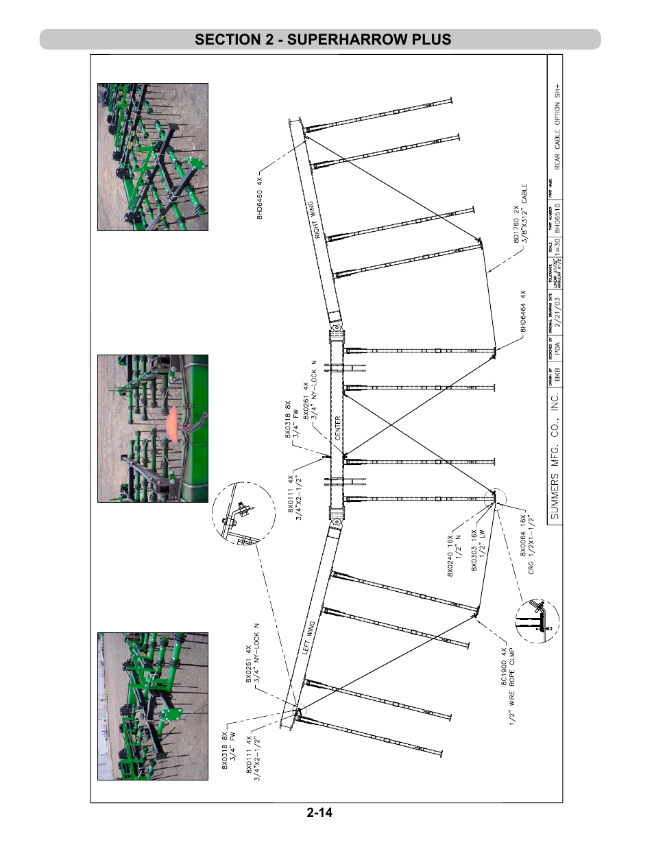 Summers 4-Rank Superweeder User Manual | Page 26 / 120