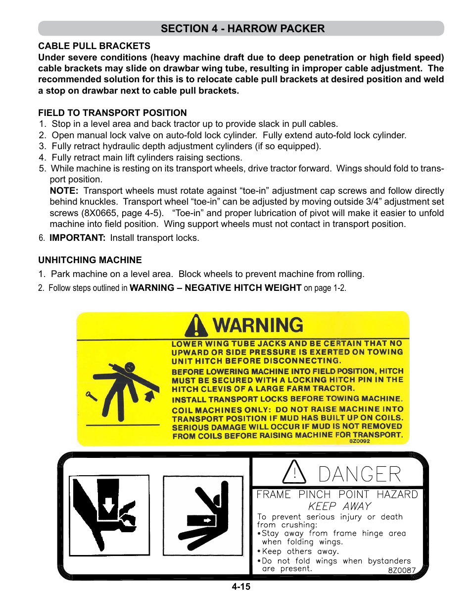 Summers 4-Rank Superweeder User Manual | Page 81 / 120