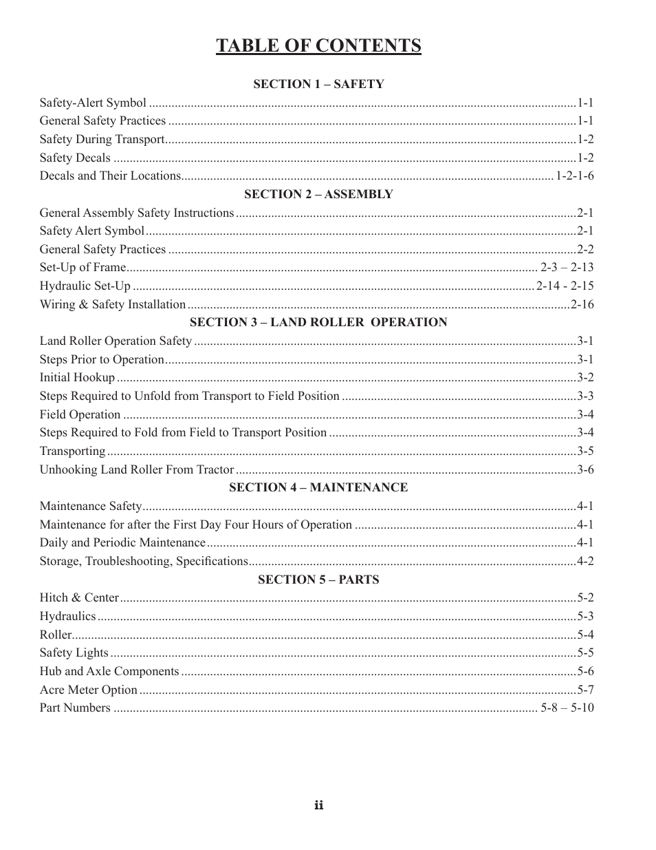 Summers 30' Superroller User Manual | Page 4 / 46