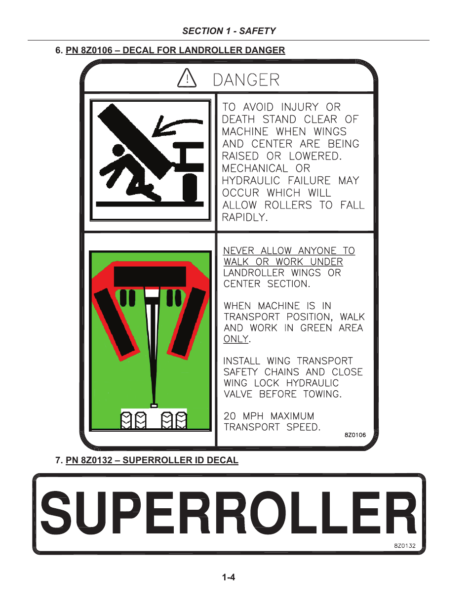 Summers 50' Superroller User Manual | Page 8 / 52