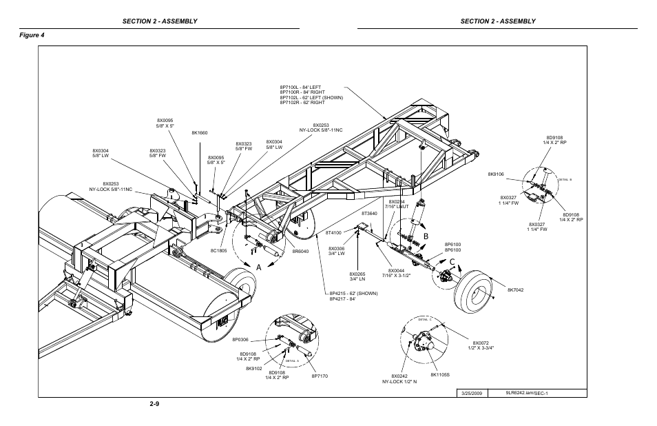 Ab c, 9 figure 4 | Summers 84' Superroller User Manual | Page 19 / 52